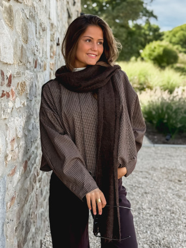 Echarpe Nuria - Chocolat Echarpe Nuria - Chocolat