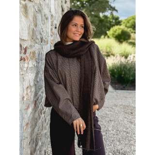 Echarpe Nuria - Chocolat