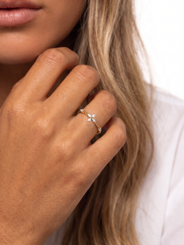 Bague Caméria - Doré