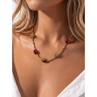Collier Evania - Doré