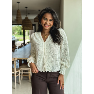 Blouse Kellyne - Crème