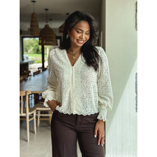Blouse Kellyne - Crème