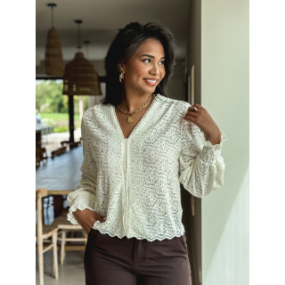Blouse Kellyne - Crème