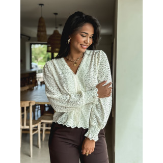 Blouse Kellyne - Crème