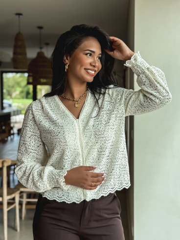 Blouse Kellyne - Crème Blouse Kellyne - Crème