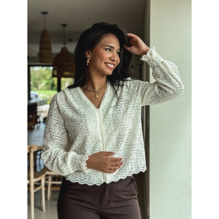 Blouse Kellyne - Crème