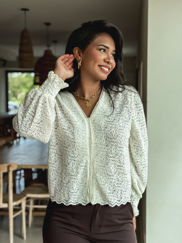 Blouse Kellyne - Crème Blouse Kellyne - Crème