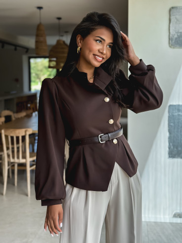 Veste Amalys - Chocolat Veste Amalys - Chocolat
