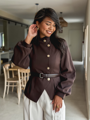 Veste Amalys - Chocolat Veste Amalys - Chocolat