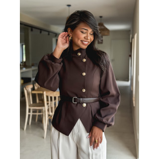 Veste Amalys - Chocolat