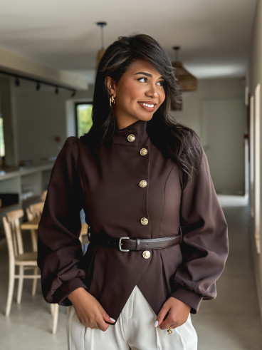 Veste Amalys - Chocolat Veste Amalys - Chocolat