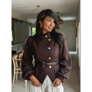 Veste Amalys - Chocolat