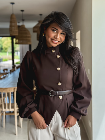 Veste Amalys - Chocolat Veste Amalys - Chocolat