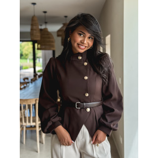 Veste Amalys - Chocolat