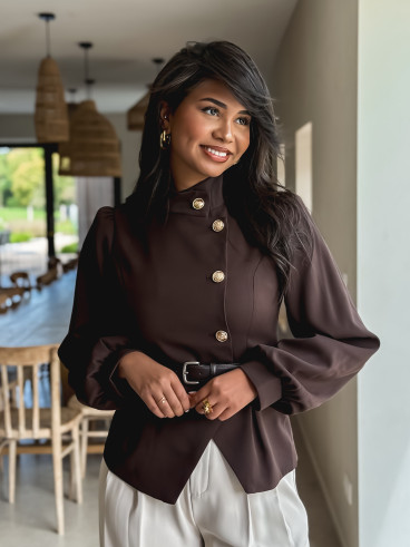 Veste Amalys - Chocolat