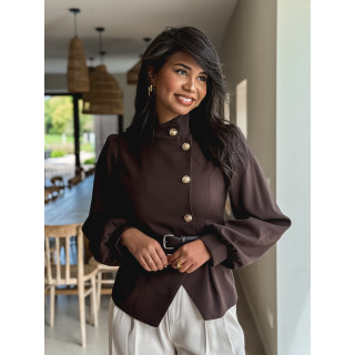 Veste Amalys - Chocolat