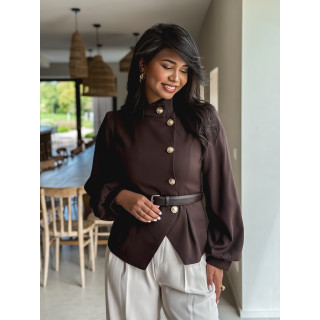 Veste Amalys - Chocolat