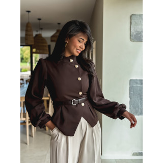Veste Amalys - Chocolat