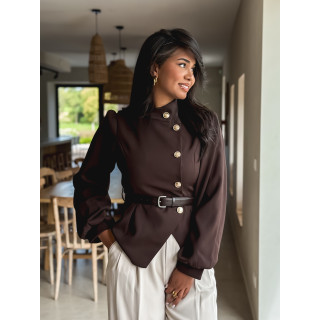 Veste Amalys - Chocolat