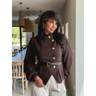 Veste Amalys - Chocolat
