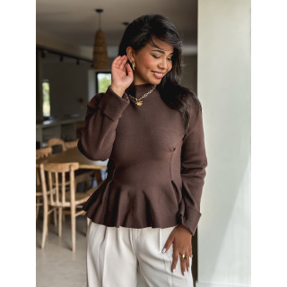Pull Kacy - Chocolat