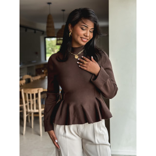 Pull Kacy - Chocolat