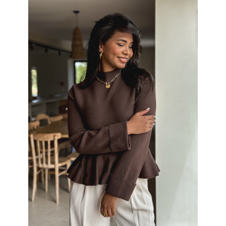 Pull Kacy - Chocolat