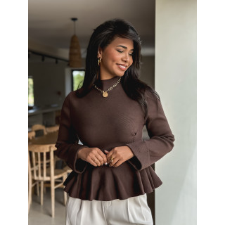 Pull Kacy - Chocolat