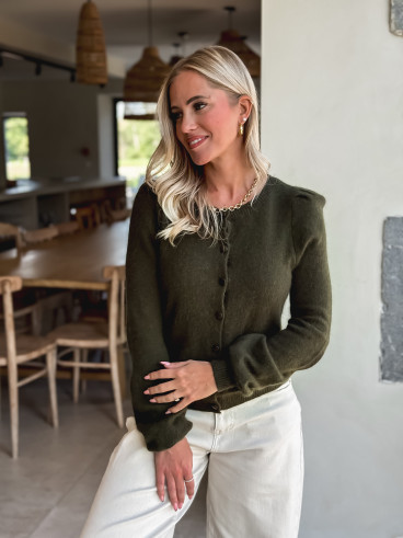 Gilet Ophélina - Kaki Gilet Ophélina - Kaki