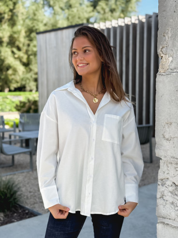Chemise Amélys - Blanc Chemise Amélys - Blanc