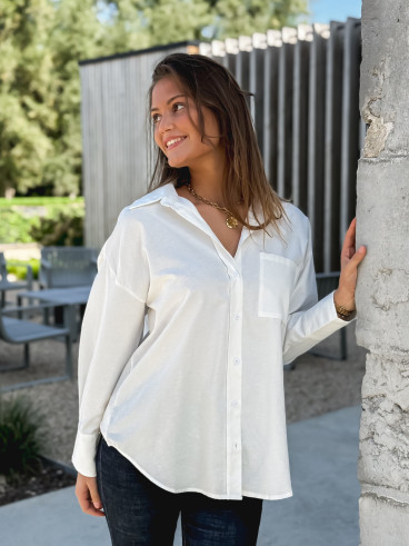 Chemise Amélys - Blanc Chemise Amélys - Blanc