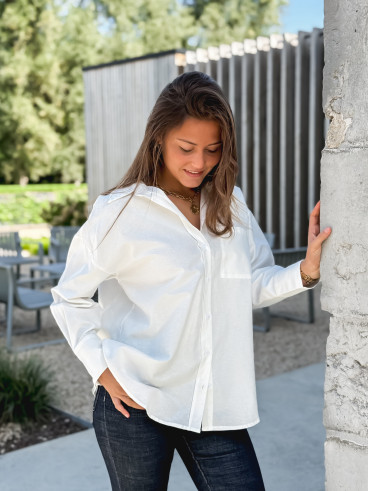 Chemise Amélys - Blanc Chemise Amélys - Blanc