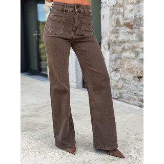 Jeans Anna - Marron