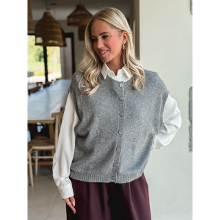 Gilet sans manches Christina - Gris