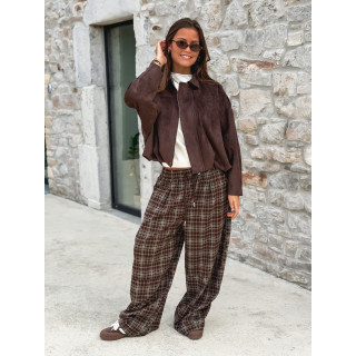Veste Emna - Chocolat