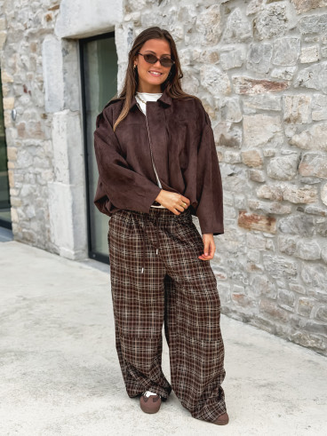 Veste Emna - Chocolat Veste Emna - Chocolat