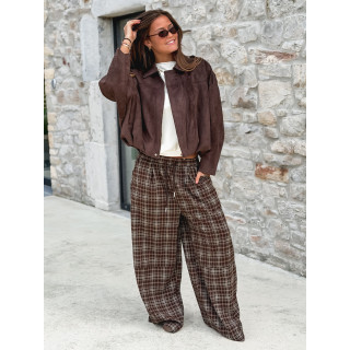 Veste Emna - Chocolat