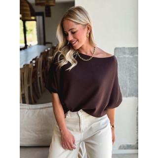 Blouse Althéana - Chocolat