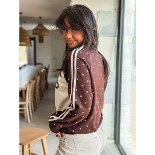 Pull "New York" - Chocolat
