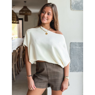 Blouse Althéana - Ecru