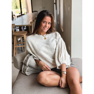 Pull Loucine - Beige chiné
