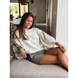 Pull Loucine - Beige chiné