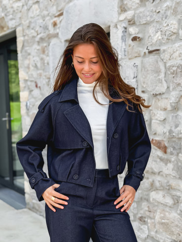 Veste Alisée - Bleu jeans