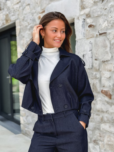 Veste Alisée - Bleu jeans