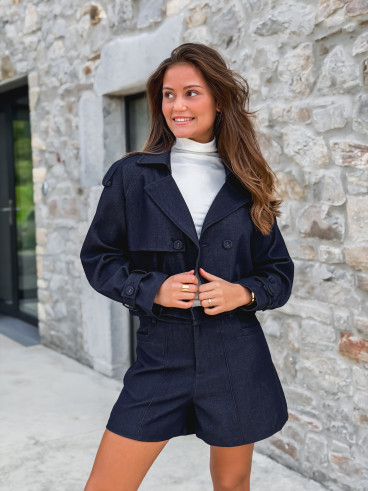 Short Alisée - Bleu jeans Short Alisée - Bleu jeans