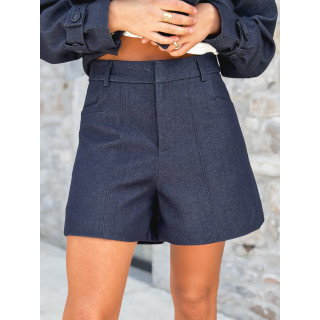 Short Alisée - Bleu jeans