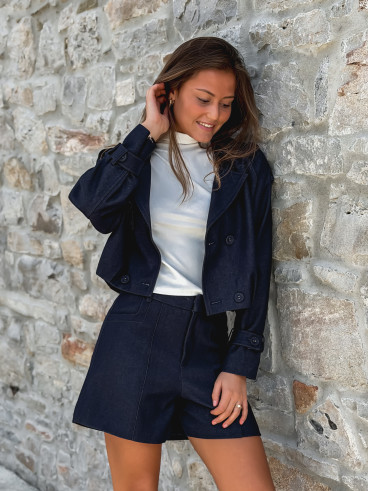Short Alisée - Bleu jeans Short Alisée - Bleu jeans