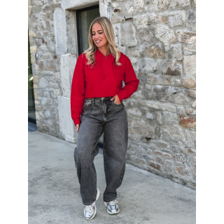 Gilet court Julinne - Rouge