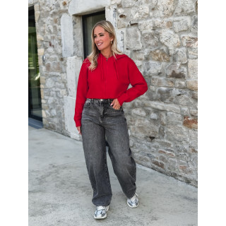 Gilet court Julinne - Rouge