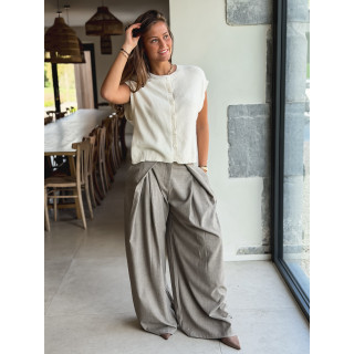 Pantalon Nélène - Taupe
